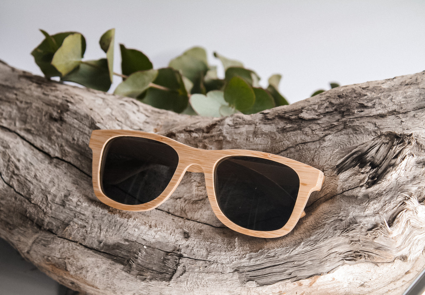 Bamboo Sunglasses with Case